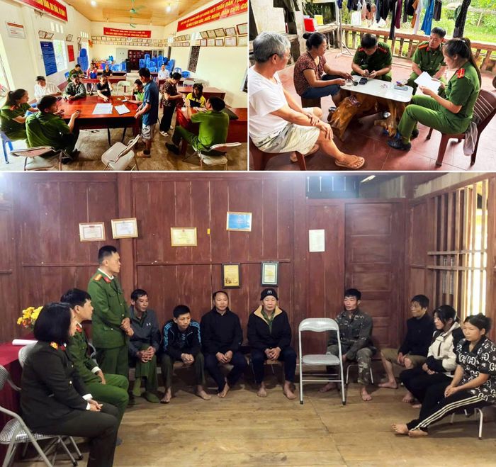 Công an xã Phong Quang, tỉnh Thái Nguyên gần dân, quyết tâm xây dựng địa bàn trở thành “xã không ma túy”.