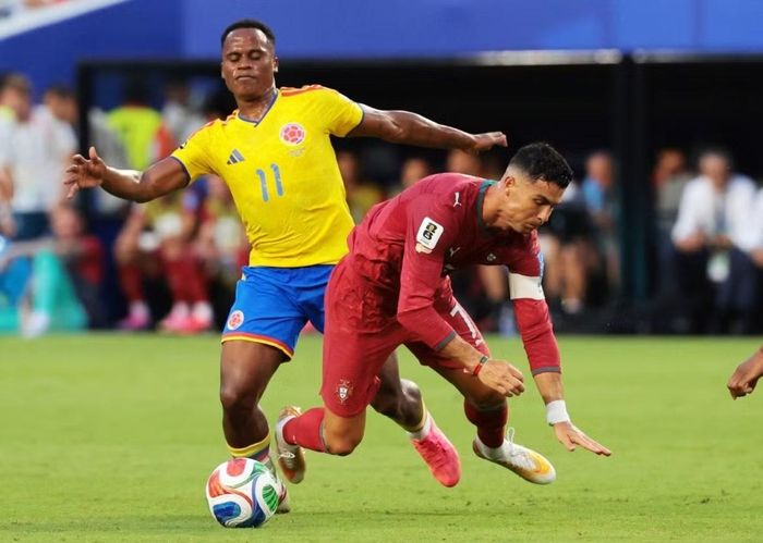 Ronaldo không nổ súng trong trận đấu hôm nay. Ảnh: Reuters.