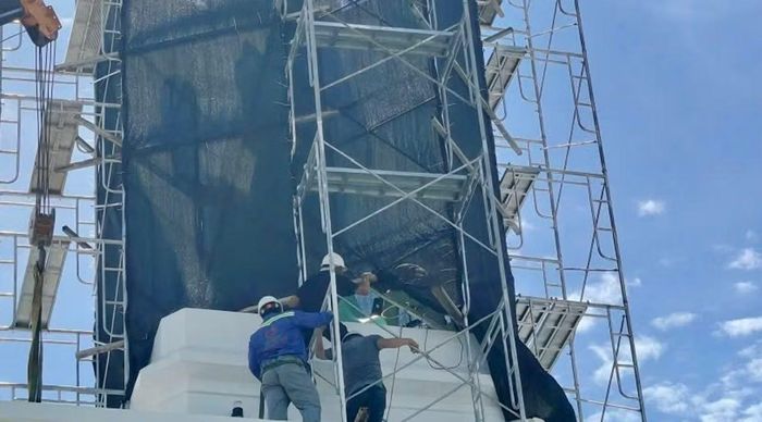 Dự kiến việc tháo dỡ hoàn tất trong 4-5 ngày.