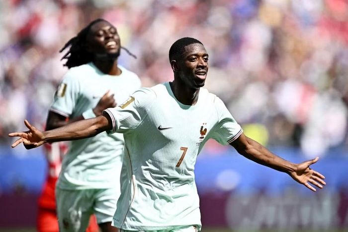 Dembele và đồng đội sẽ gặp Thụy Điển tại vòng 32 đội. Cựu vương thế giới cần phải vượt qua đại diện Bắc Âu trước khi nghĩ đến các đối thủ khác. Ảnh: Reuters.