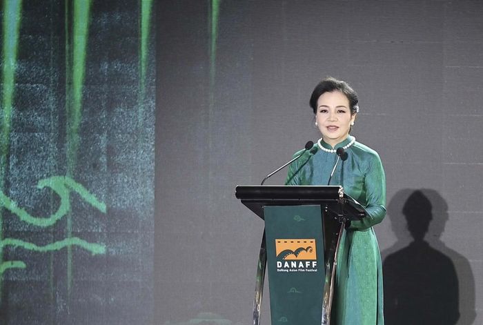 TS Ngô Phương Lan, Chủ tịch VFDA, Giám đốc DANAFF IV phát biểu tại sự kiện.