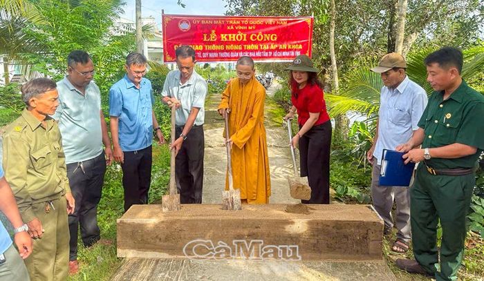 Khởi công xây dựng loạt cầu giao thông nông thôn xuống cấp.
