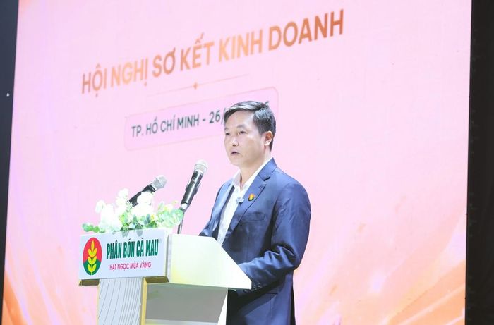  Tổng Giám đốc PVCFC - ông Nguyễn Thanh Tùng phát biểu tại sự kiện. 