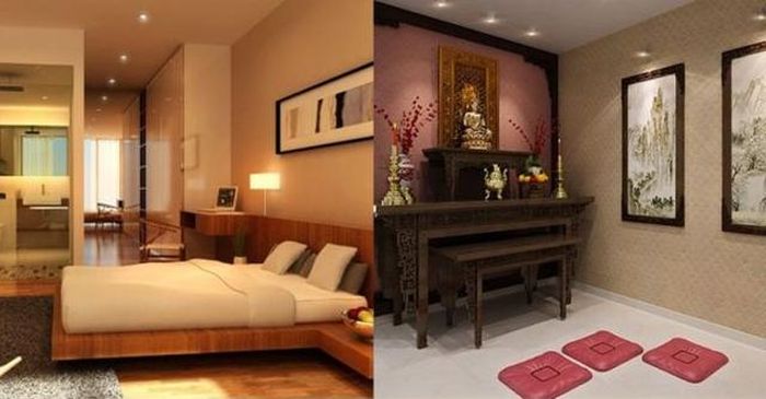 Để tránh những điều tai họa về tình cảm và sức khỏe, gia chủ cần sắp xếp và bố trí lại các vị trí trong nhà. Tiến hành di chuyển giường ngủ, phân chia phòng ngủ và nơi thờ cúng thích hợp.