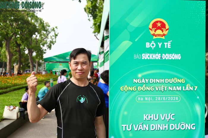 Anh Hoàng Công Khuyến cho biết, chương trình tư vấn rất thiết thực và mong sẽ có thêm nhiều hoạt động tương tự để người dân tiếp tục được chuyên gia tư vấn trực tiếp về sức khỏe.