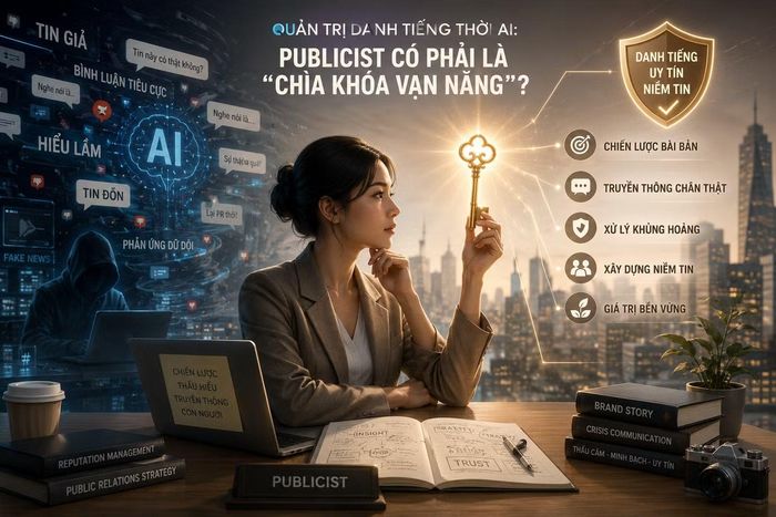 Vai trò của một Publicist phụ thuộc rất lớn vào kinh nghiệm thực chiến. Ảnh được tạo bởi AI.