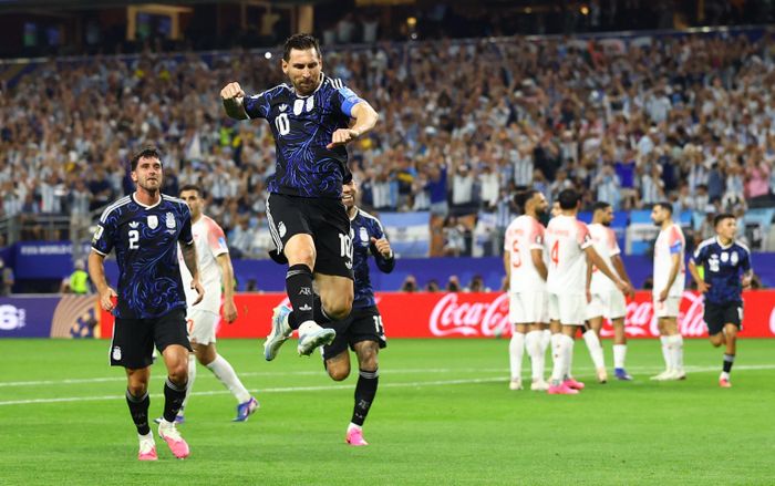  Argentina vào nhánh đấu vừa sức. Ảnh: Reuters. 