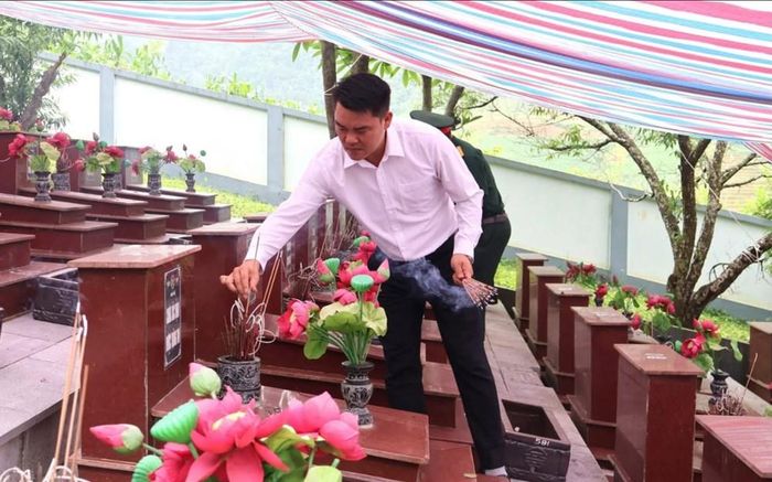 Tại Nghĩa trang Liệt sĩ xã Mù Cang Chải, quá trình khai quật, lấy mẫu sẽ được thực hiện chặt chẽ, đúng quy định