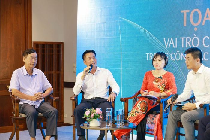 ThS. Nguyễn Văn Thuật, Phó Cục trưởng Cục Thông tin cơ sở và Thông tin đối ngoại - Bộ VHTT&amp;DL chia sẻ tại các tọa đàm về Văn hóa