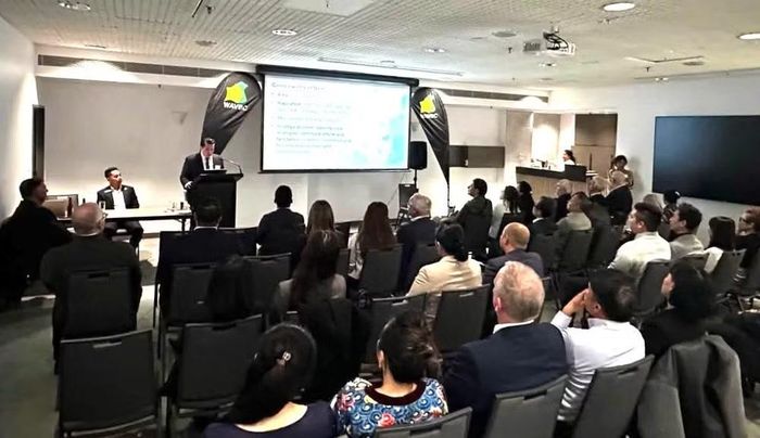 Quang cảnh sự kiện. (Ảnh do Tổng Lãnh sự quán Việt Nam tại Perth cung cấp)
