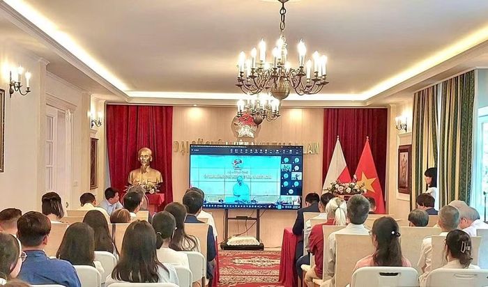 Quang cảnh Hội thảo. (Ảnh do Đại sứ quán Việt Nam tại Ba Lan cung cấp)