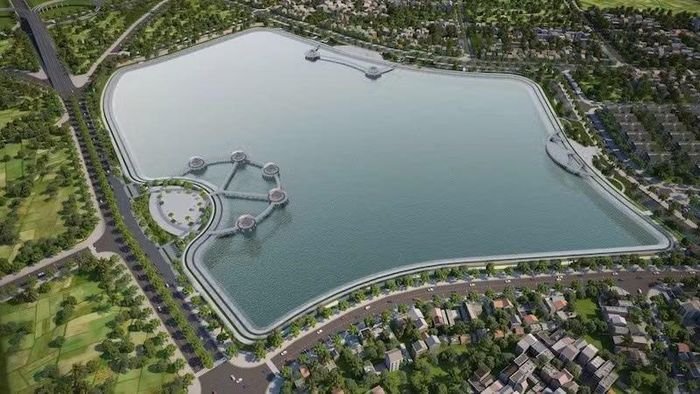 Phối cảnh tổng thể dự án.