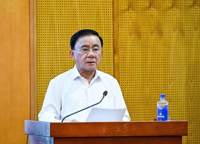 Thường trực Ban Bí thư Trần Cẩm Tú ghi nhận và biểu dương thành tích, kết quả của Ban Chỉ đạo 35 Trung ương và Ban Chỉ đạo 35 các cấp. (Ảnh: DUY LINH)