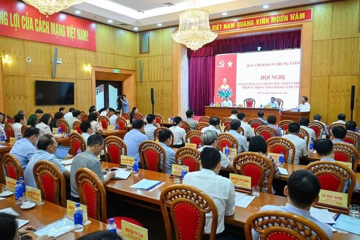 Ban Chỉ đạo 35 từ Trung ương đến cơ sở đã phát huy hiệu quả công tác phối hợp, hiệp đồng thực hiện nhiệm vụ. (Ảnh: DUY LINH)