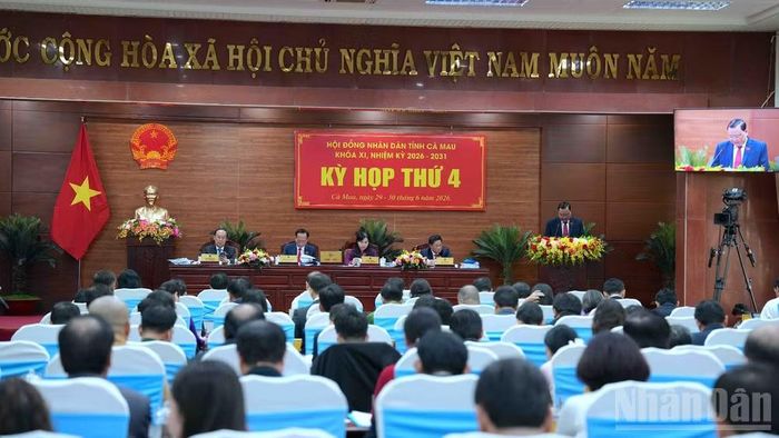 Kỳ họp thứ 4 của Hội đồng nhân dân tỉnh Cà Mau khóa XI, nhiệm kỳ 2026-2031 sẽ dành thời gian chất vấn và trả lời chất vấn trực tiếp tại nghị trường nhiều vấn đề nóng liên quan đến tăng trưởng 2 con số.