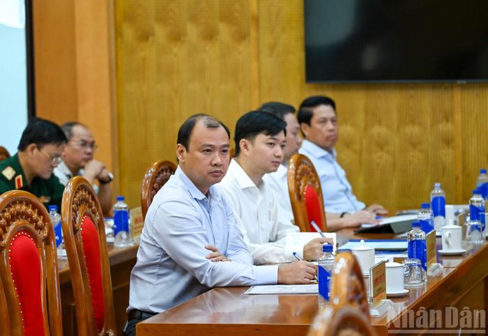 Các đại biểu dự Hội nghị sơ kết công tác 6 tháng đầu năm và triển khai nhiệm vụ trọng tâm 6 tháng cuối năm của Ban Chỉ đạo 35 Trung ương. (Ảnh: DUY LINH)