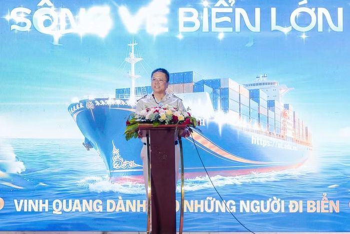 Phó Giáo sư, Tiến sĩ Nguyễn Xuân Phương, Hiệu trưởng Trường đại học Giao thông Vận tải Thành phố Hồ Chí Minh phát biểu tại sự kiện.