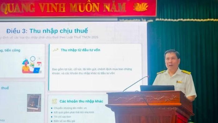 Tập huấn về công tác thuế tại Thuế tỉnh Quảng Trị.