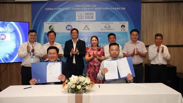 Simexco Daklak ký kết biên bản ghi nhớ hợp tác với Yè Consultants Ltd.