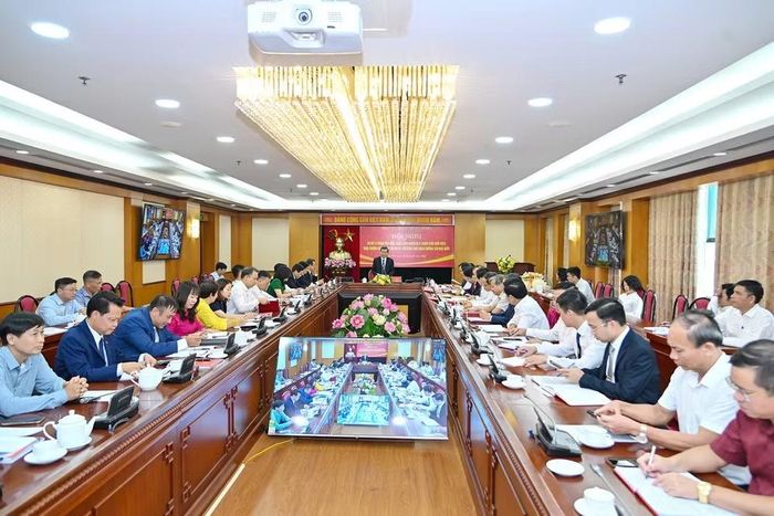 Quang cảnh hội nghị. (Ảnh: THỦY NGUYÊN)