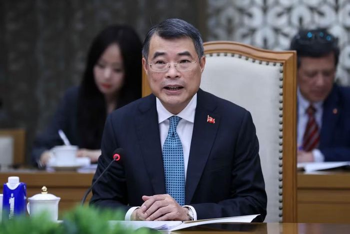  Thủ tướng Chính phủ Lê Minh Hưng phát biểu ý kiến tại buổi tiếp. (Ảnh: Nhật Bắc/VGP) 