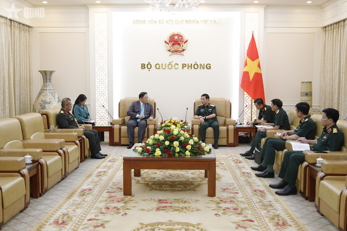  Quang cảnh buổi tiếp.