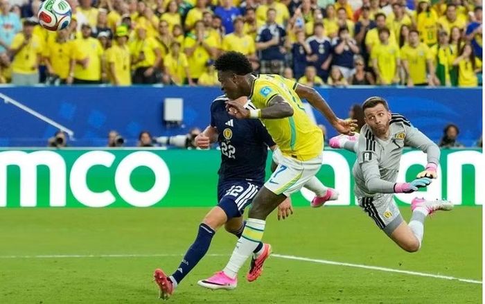 Dưới thời HLV Carlo Ancelotti, Brazil đang chơi cân bằng hơn giữa tấn công và phòng ngự. Ảnh: Getty Images.