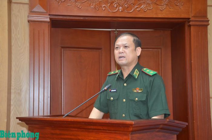 Trung tướng Nguyễn Anh Tuấn phát biểu kết luận tại hội nghị. Ảnh: TK