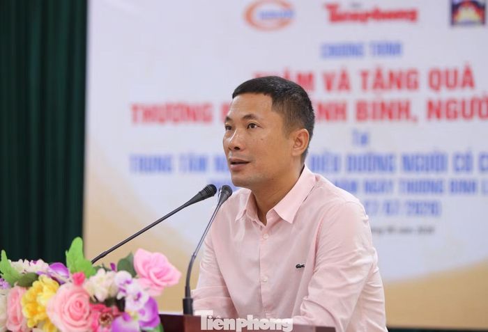 Ông Nguyễn Huy Thiêm - Phó Tổng giám đốc, Giám đốc khối Truyền Thông Công ty CP Him Lam chia sẻ tại chương trình.