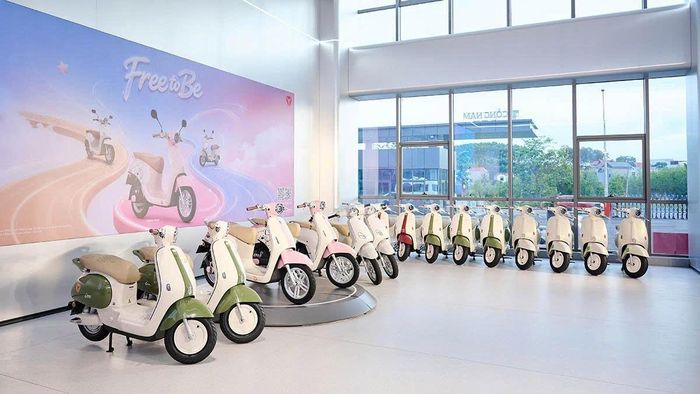 YADEA Omee chính thức có mặt tại hệ thống đại lý trên toàn quốc với 7 tùy chọn màu sắc (Ảnh: Internet)