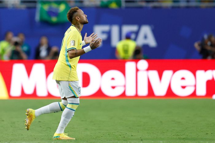 Neymar là giải pháp dự bị chất lượng của Brazil. Ảnh: CBF