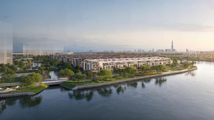 Sola - Villa compound tại The Global City. Ảnh phối cảnh: Masterise Homes.