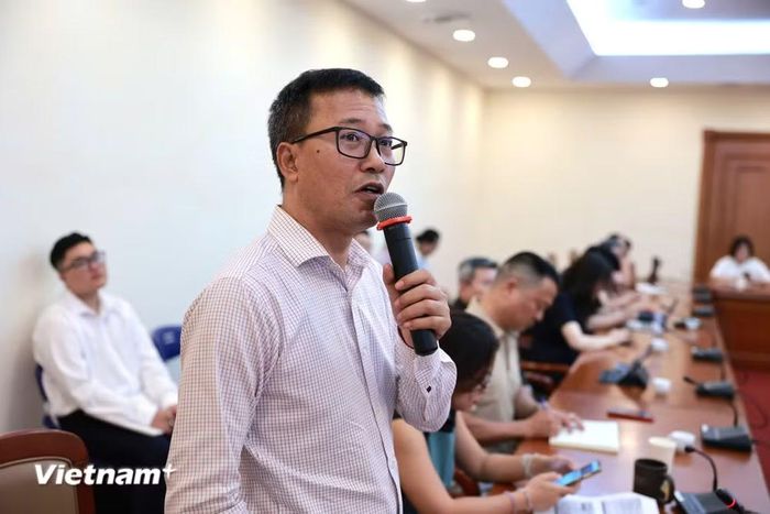 Luật sư Lê Quang Vinh (Công ty Bross &amp; Partners). (Ảnh: Hoàng Hiếu/Vietnam+)