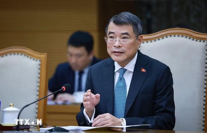 Thủ tướng Lê Minh Hưng tiếp ông Choi Young Sam, Đại sứ Hàn Quốc tại Việt Nam đến chào từ biệt nhân dịp kết thúc nhiệm kỳ công tác. (Ảnh: Dương Giang/TTXVN)