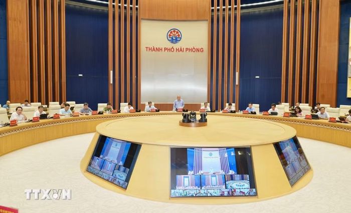 Toàn cảnh Phiên họp thường kỳ tháng 6. (Ảnh: Minh Huệ/TTXVN)