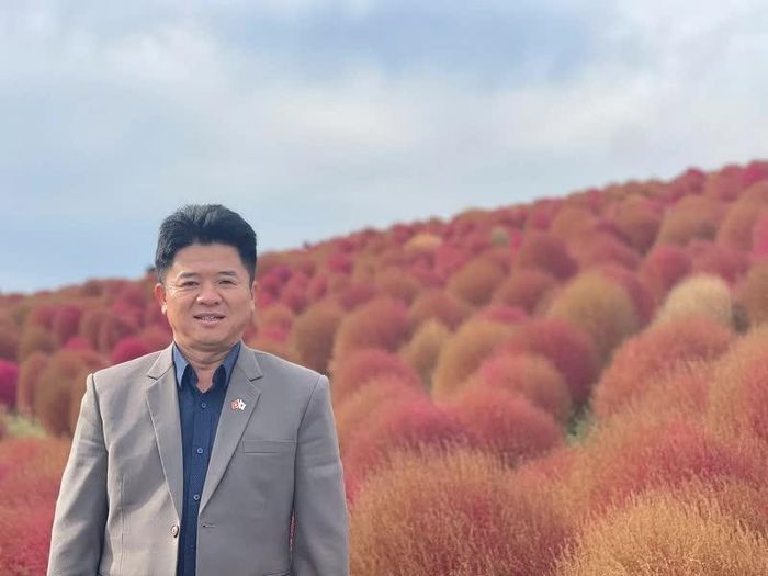 Ông Nguyễn Phục Quốc - Giám đốc Công ty Xây lắp điện Quốc Hương, Chủ tịch Hội Doanh nghiệp Lạc Dương.