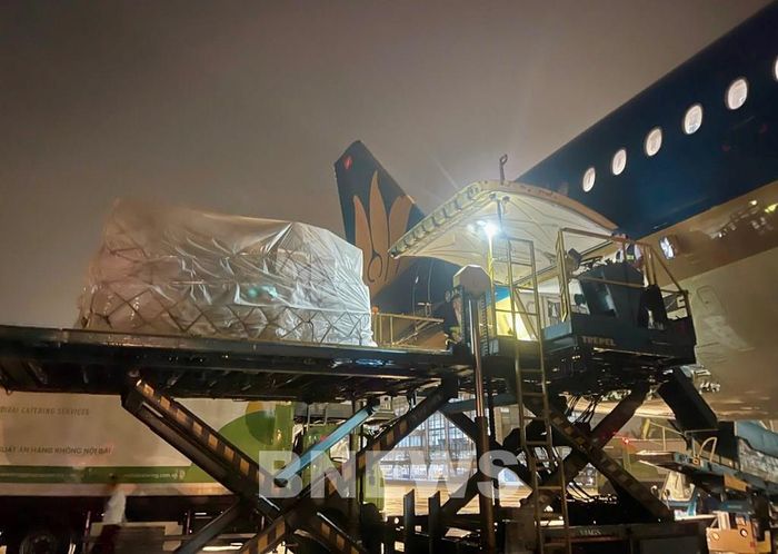 Chuyến bay mang số hiệu VN66 đã cất cánh từ sân bay quốc tế Nội Bài. Ảnh: Bnews/vnanet.vn phát
