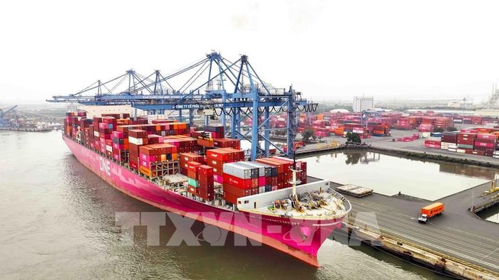 Cảng Cái Mép - Thị Vải. Ảnh: Vũ Sinh – TTXVN