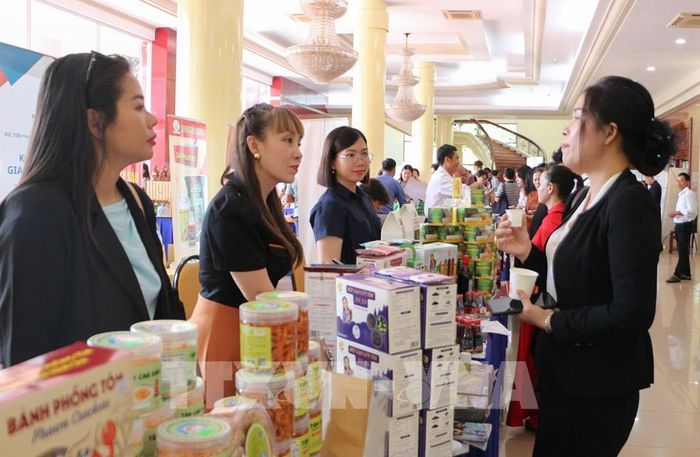 Tăng cường kết nối chuỗi cung ứng và phát triển thương mại bền vững. Ảnh: Hồng Thái – TTXVN