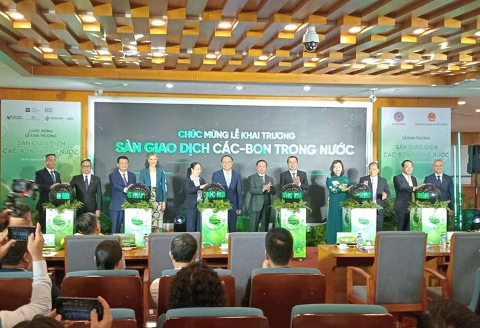 Sàn giao dịch carbon, thị trường carbon Việt Nam, vận hành sàn carbon HNX, giảm phát thải khí nhà kính, tín chỉ carbon Việt Nam. Ảnh: Văn Giáp/Bnews/vnanet.vn
