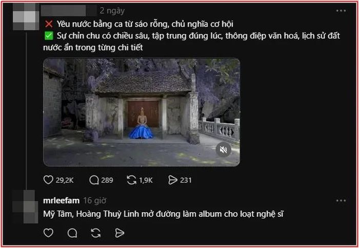 Hoàng Thùy Linh từng được réo gọi liên tục vào thời điểm Hòa Minzy và Sơn Tùng gây tranh cãi với các sản phẩm âm nhạc gần đây.