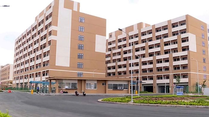 Dự án Khu nhà ở công nhân viên Công ty TNHH Pegatron Việt Nam với hơn 1.500 căn hộ đã có hơn 700 căn hoàn thành đưa vào sử dụng.