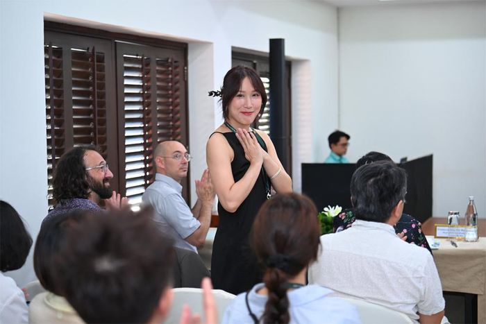  Đạo diễn Dương Diệu Linh tại lễ khai mạc DANAFF Talents. 