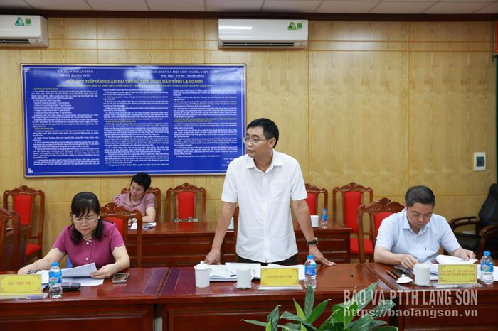 Lãnh đạo Thanh tra tỉnh làm rõ một số nội dung công dân kiến nghị