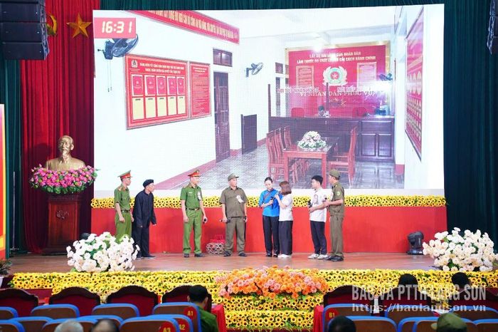 Phần thi xử lý tình huống tại hội thi