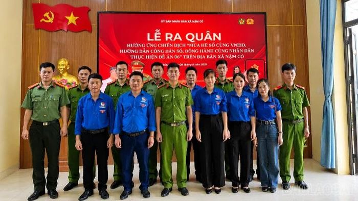 Tuổi trẻ xã Nậm Có ra quân chuyển đổi số mùa hè 2026.