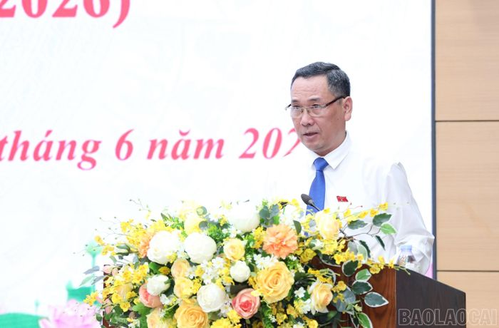 Các đồng chí Phó Chủ tịch HĐND tỉnh và lãnh đạo các ban HĐND tỉnh trình bày báo cáo và dự thảo các tờ trình của HĐND tỉnh tại kỳ họp.