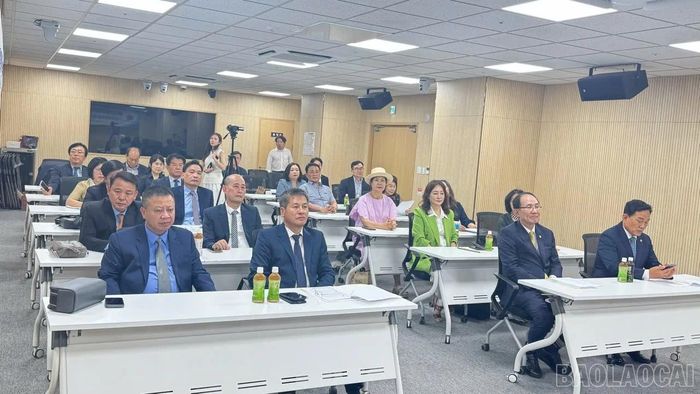 Đoàn đại biểu tỉnh Lào Cai thăm, làm việc với Quỹ Phát triển Hạnh phúc Khu vực Hàn Quốc (FAD).
