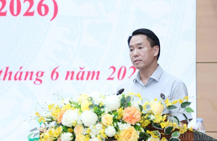 Giám đốc Sở Giáo dục và Đào tạo phát biểu giải trình tại kỳ họp.