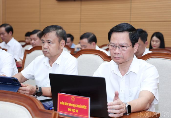 Đại biểu dự phiên thảo luận tại hội trường.